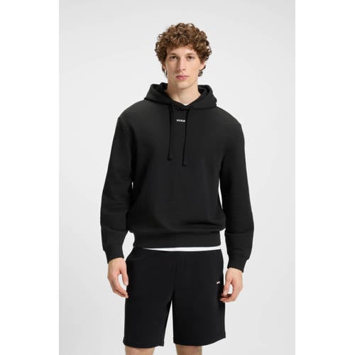 HUGO hoodie zwart afbeelding