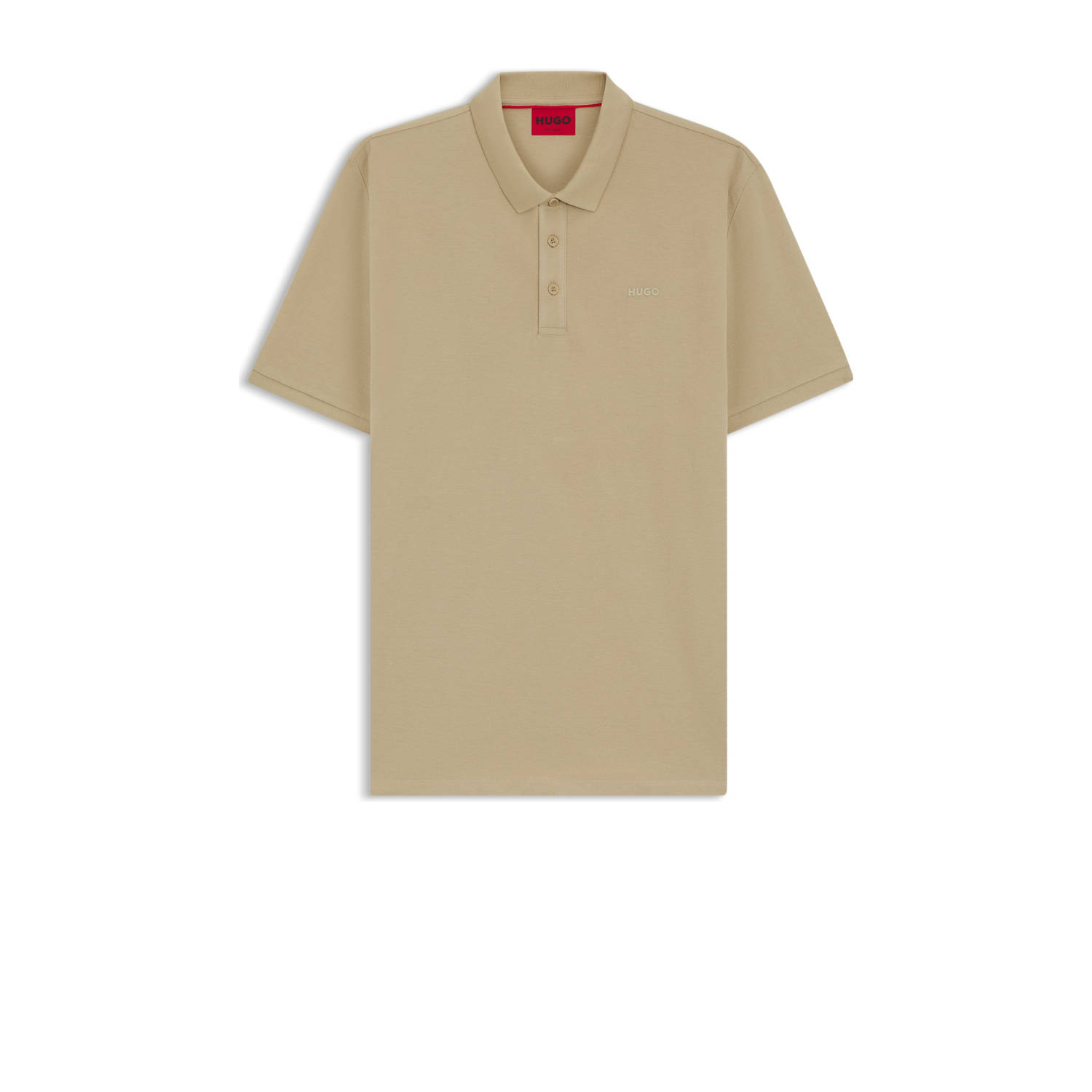 HUGO regular polo DONOS beige