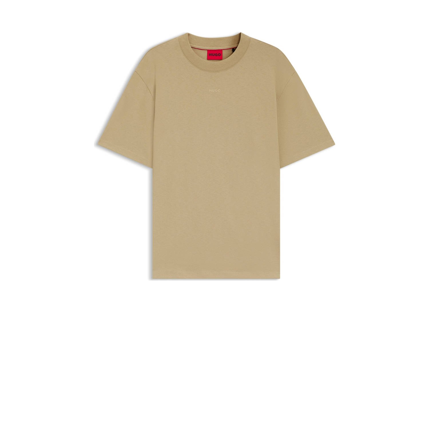 HUGO relaxed T-shirt DAPOLINO beige
