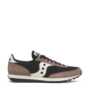 Trainer 80 sneakers bruin/zwart