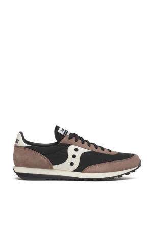 Trainer 80 sneakers bruin/zwart
