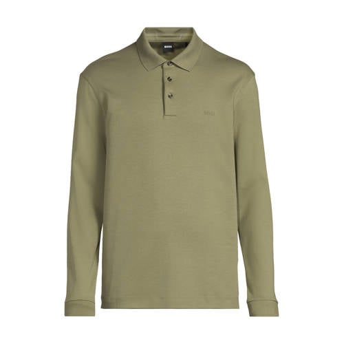 BOSS regular polo groen afbeelding