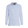 BOSS slim polo lichtblauw