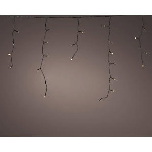 LED ijspegels - buiten - soft gold