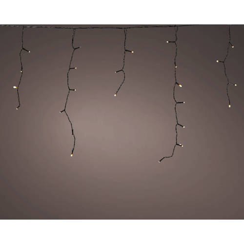Lumineo LED ijspegels - buiten - soft gold afbeelding