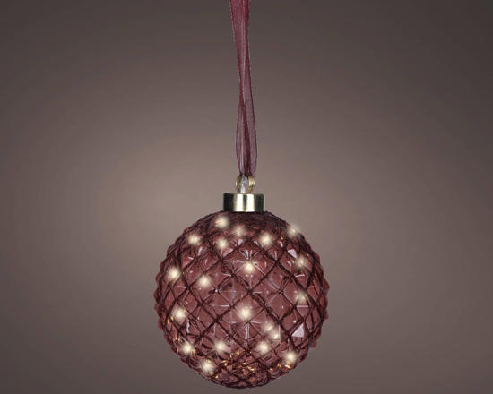 kerstdecoratie met verlichting binnen