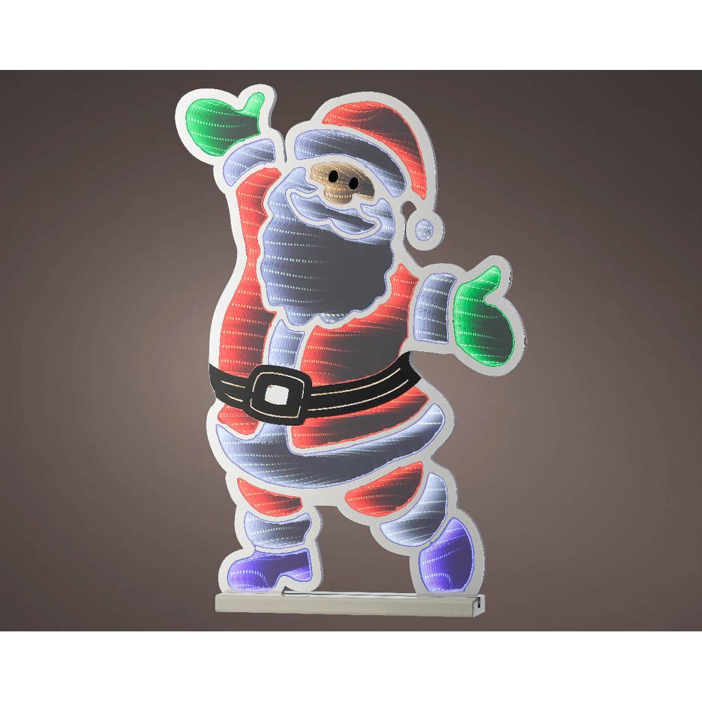 Lumineo Infinity lights kerstman - binnen