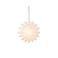 Lumineo LED ster papier - binnen - warm wit