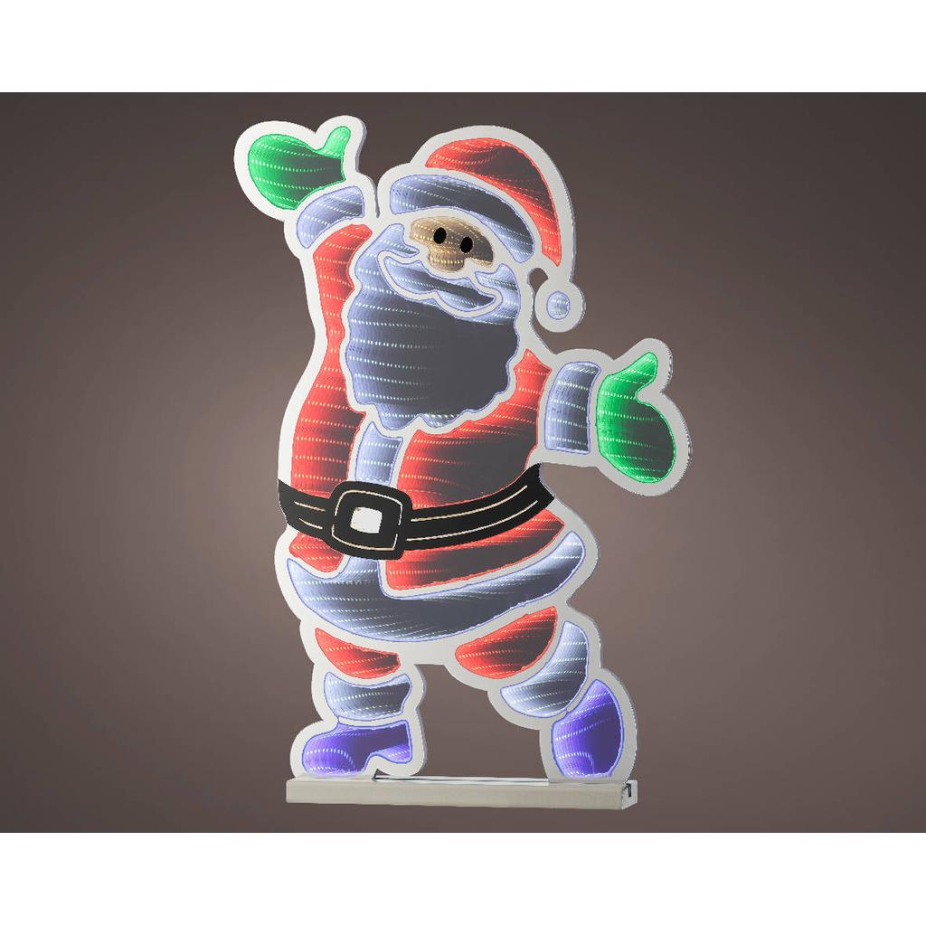 Lumineo Infinity lights kerstman - binnen
