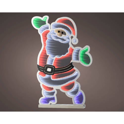 Lumineo Infinity lights kerstman - binnen afbeelding