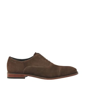 Madison suède veterschoenen bruin