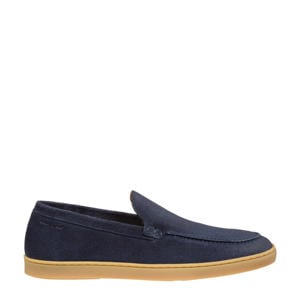 Lugano suède loafers donkerblauw