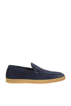 Lugano suède loafers donkerblauw
