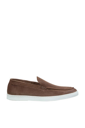 Lugano suède loafers roest cognac