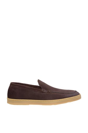 Lugano suède loafers bruin