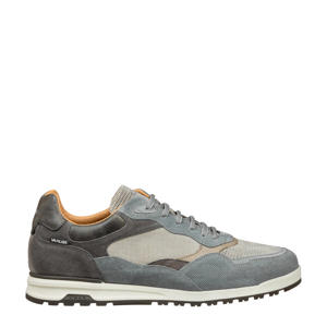Ravello leren sneakers grijsblauw