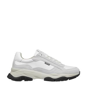Raptor chunky suède sneakers wit/grijs