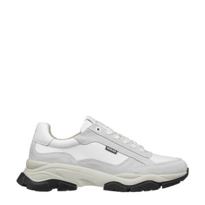 Raptor chunky suède sneakers wit/grijs
