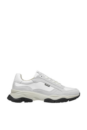 Raptor chunky suède sneakers wit/grijs