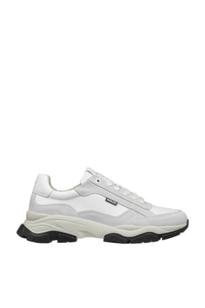 Raptor chunky suède sneakers wit/grijs