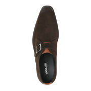 thumbnail: Van Lier Bregenz suède gespschoenen donkerbruin