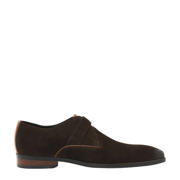 thumbnail: Van Lier Bregenz suède gespschoenen donkerbruin