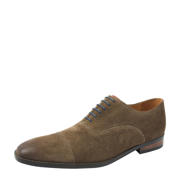 thumbnail: Van Lier suède veterschoenen cognac