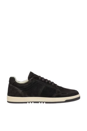 Miami suède sneakers donkerbruin