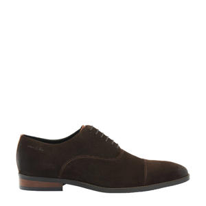 suède veterschoenen bruin