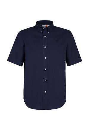 casual overhemd donkerblauw