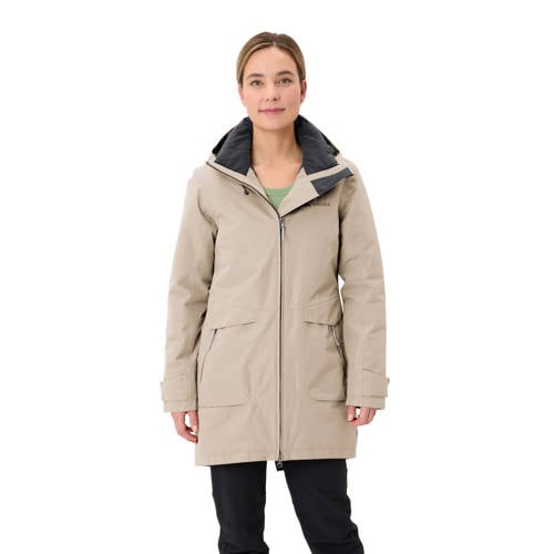 VAUDE parka Skomer beige afbeelding