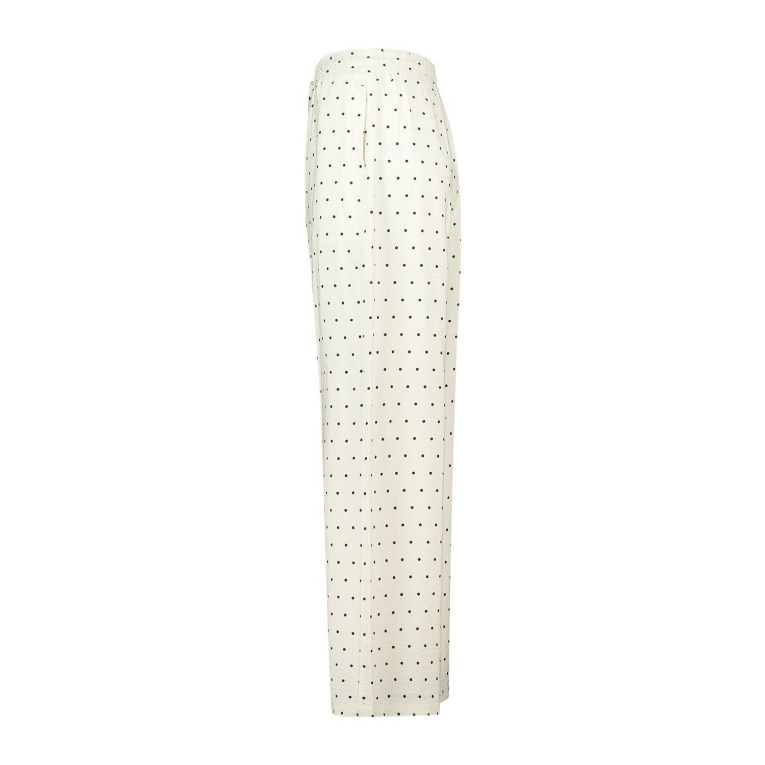 America Today wide leg regular waist broek wit