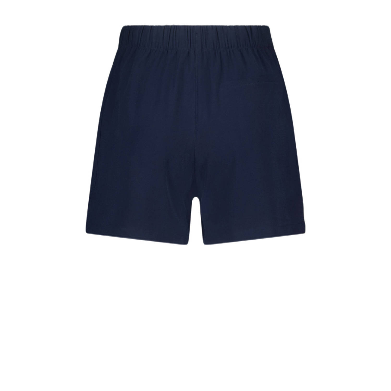 America Today high waist casual short donkerblauw