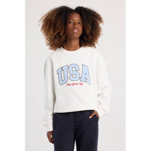 America Today sweater wit afbeelding