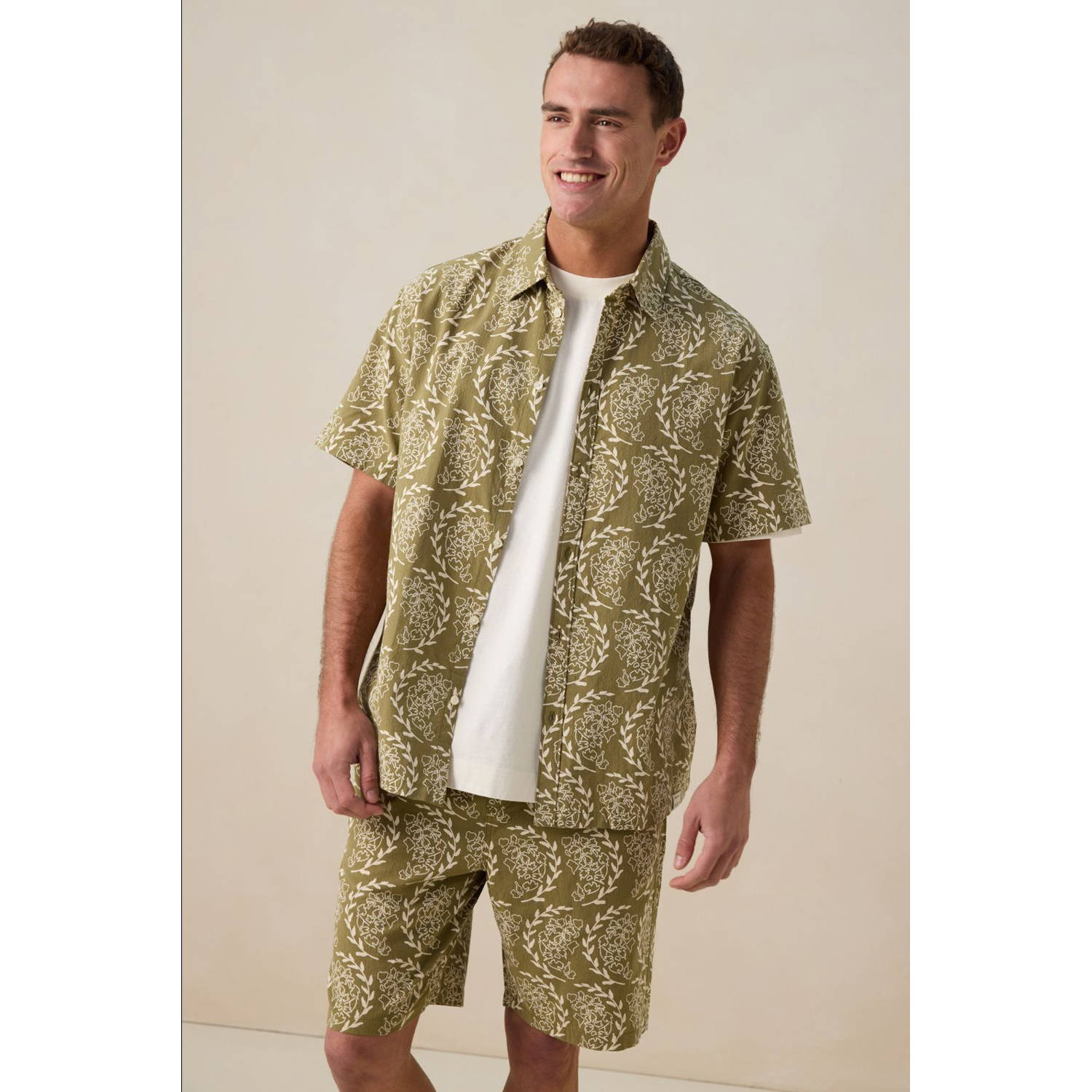 Sissy-Boy casual overhemd olijfgroen