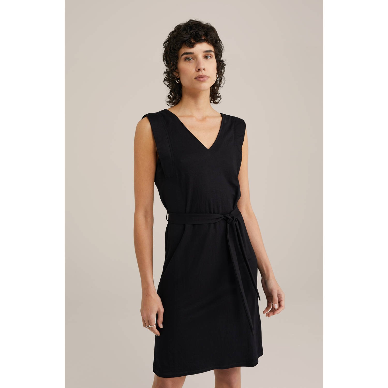 WE Fashion zomerjurk zwart