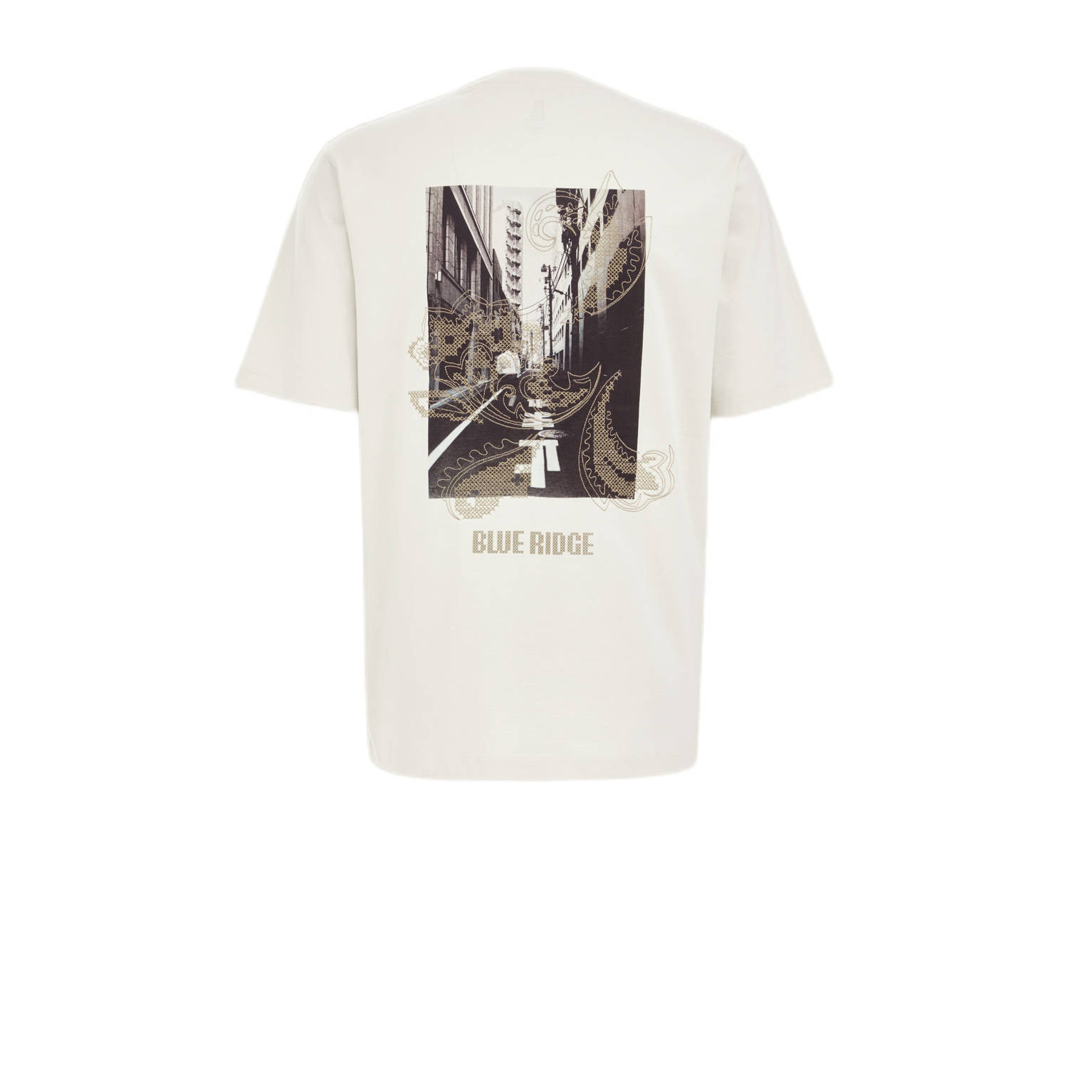 WE Fashion Blue Ridge T-shirt ecru