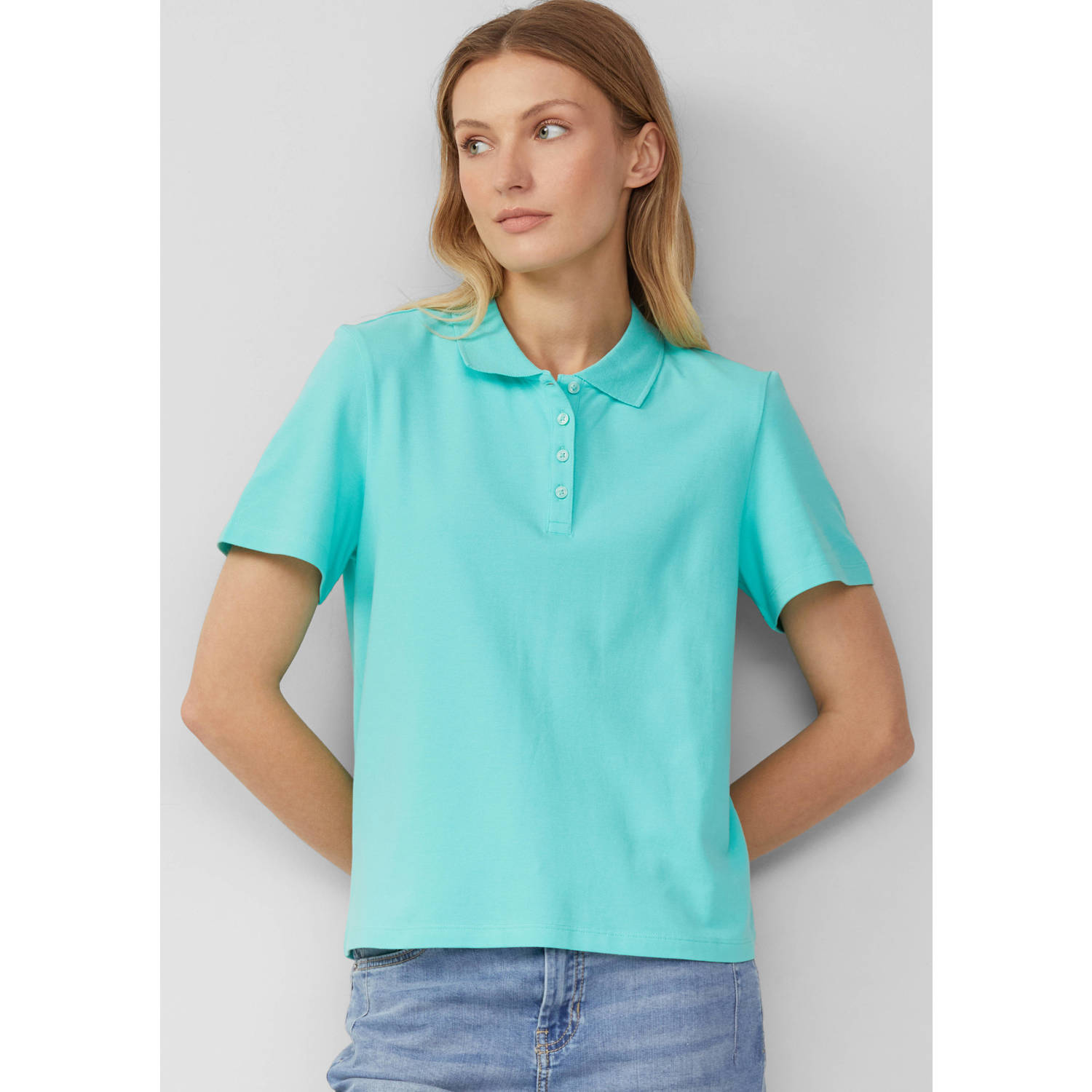 S.Oliver polo turquoise