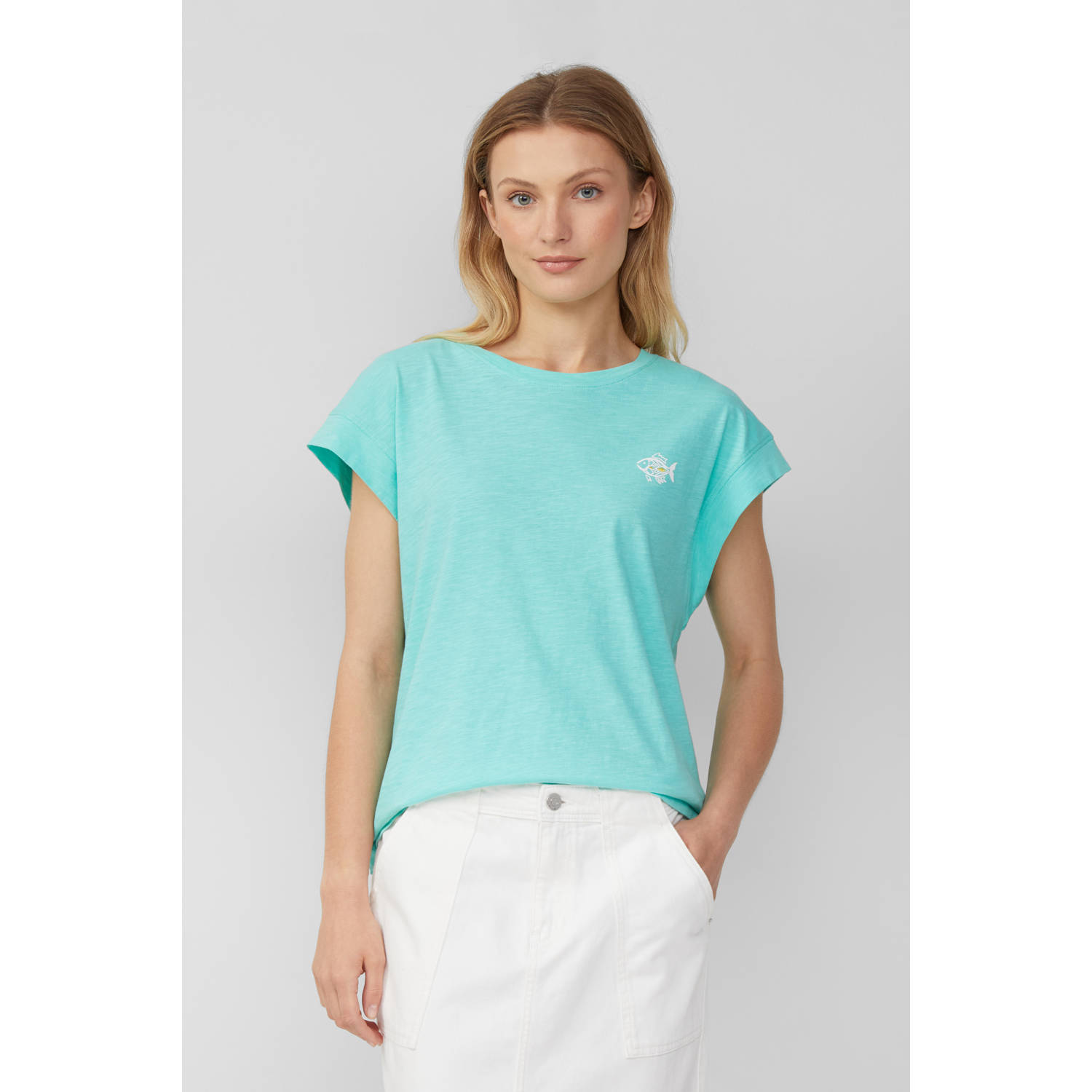 S.Oliver top turquoise