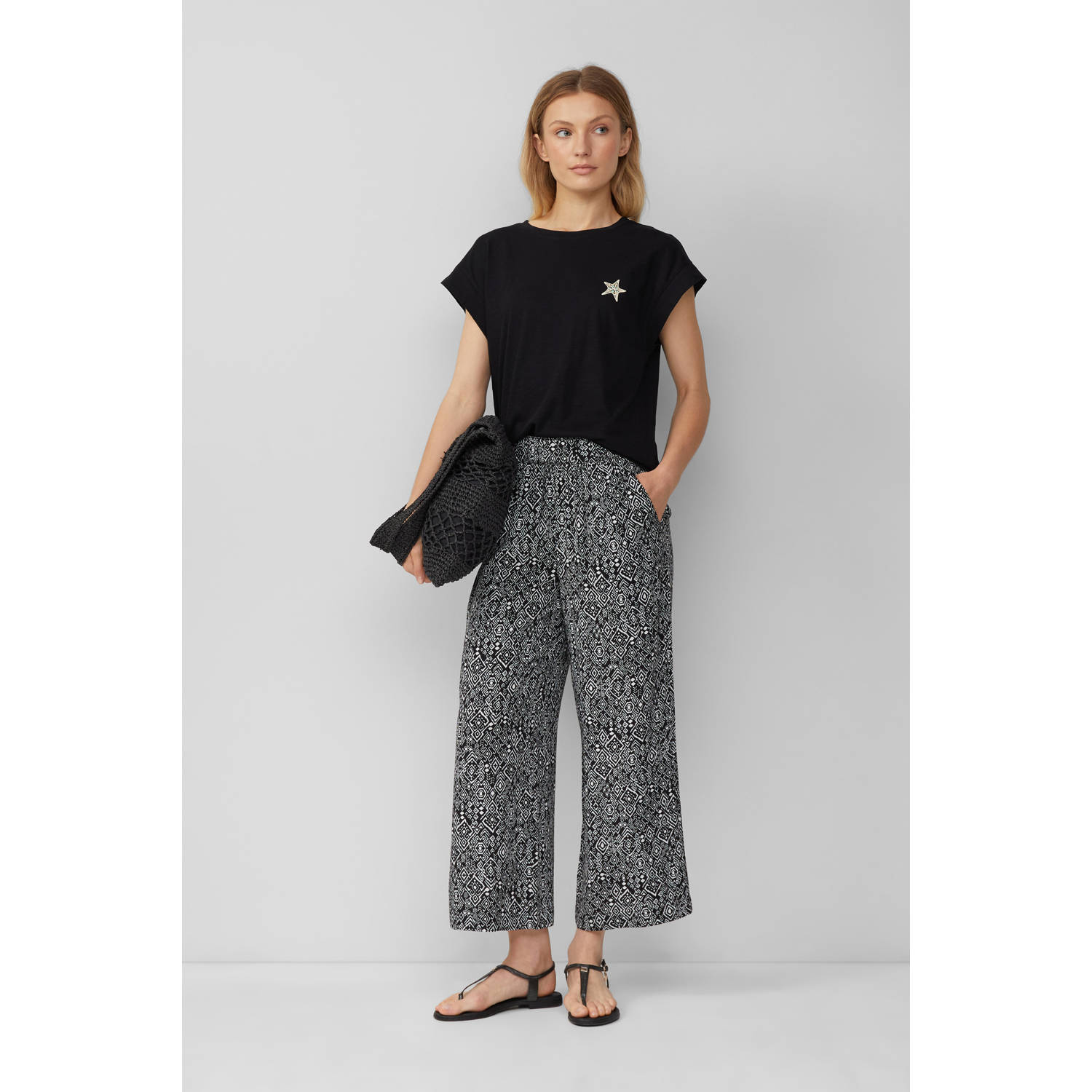 s.Oliver top zwart
