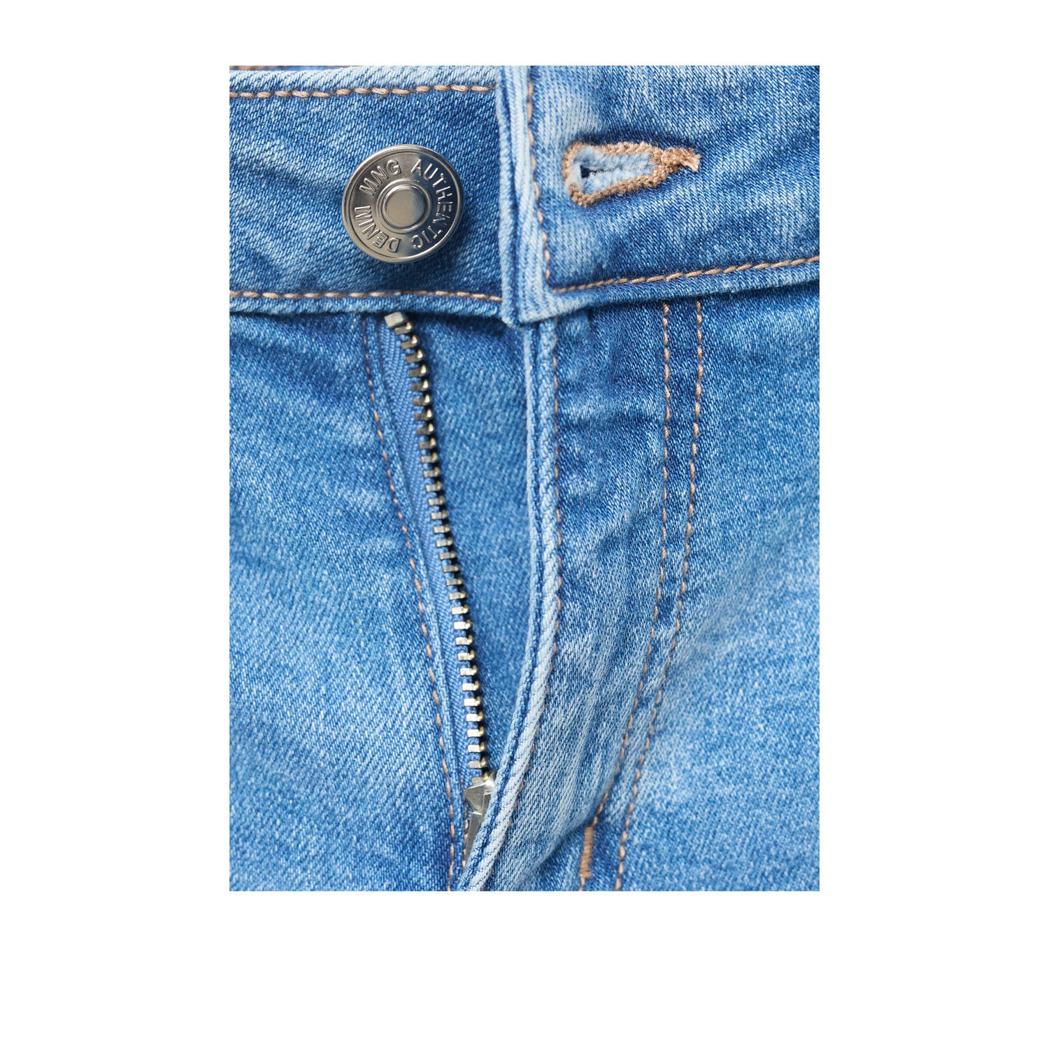 MANGO TEEN low waist jeans medium blue denim
