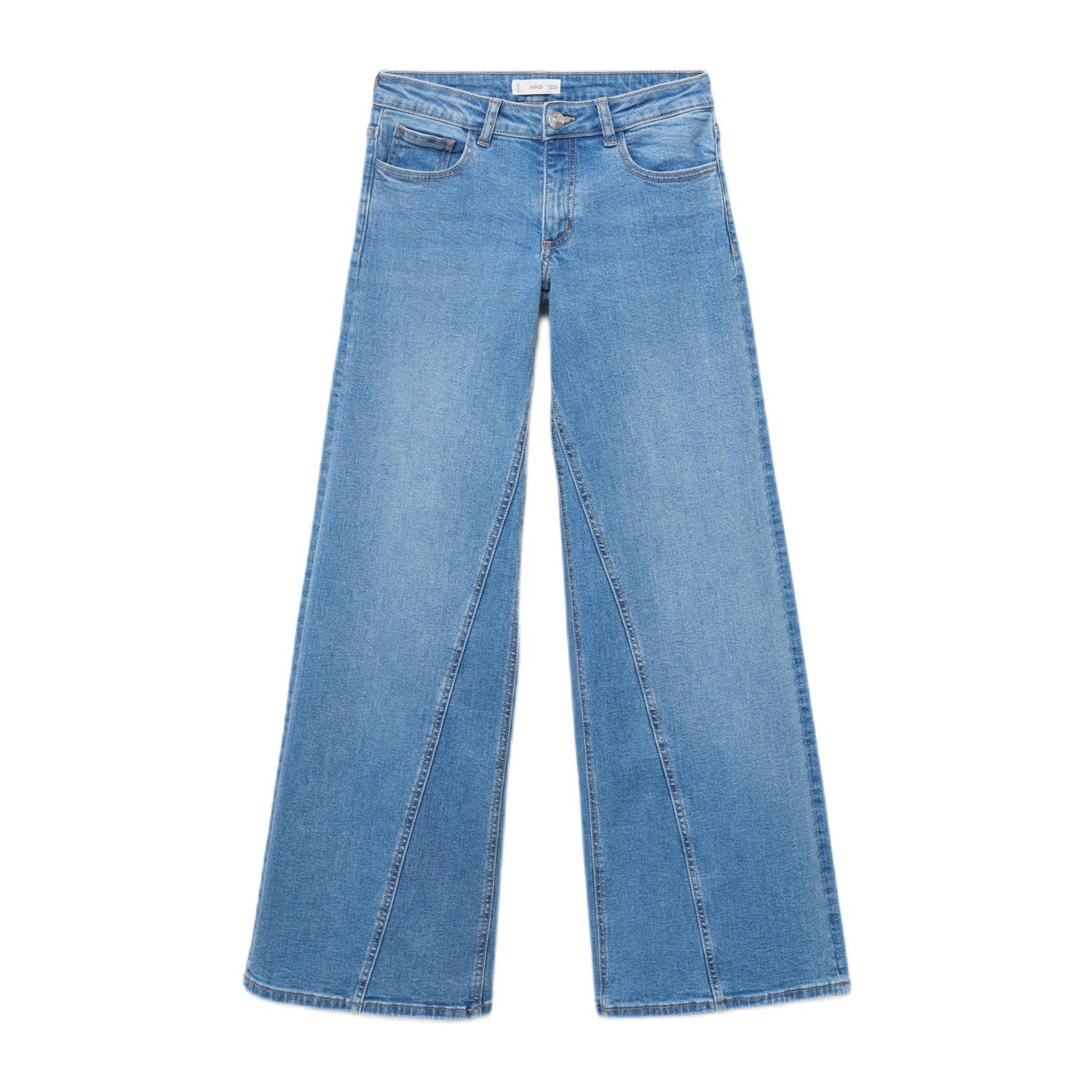 MANGO TEEN low waist jeans medium blue denim