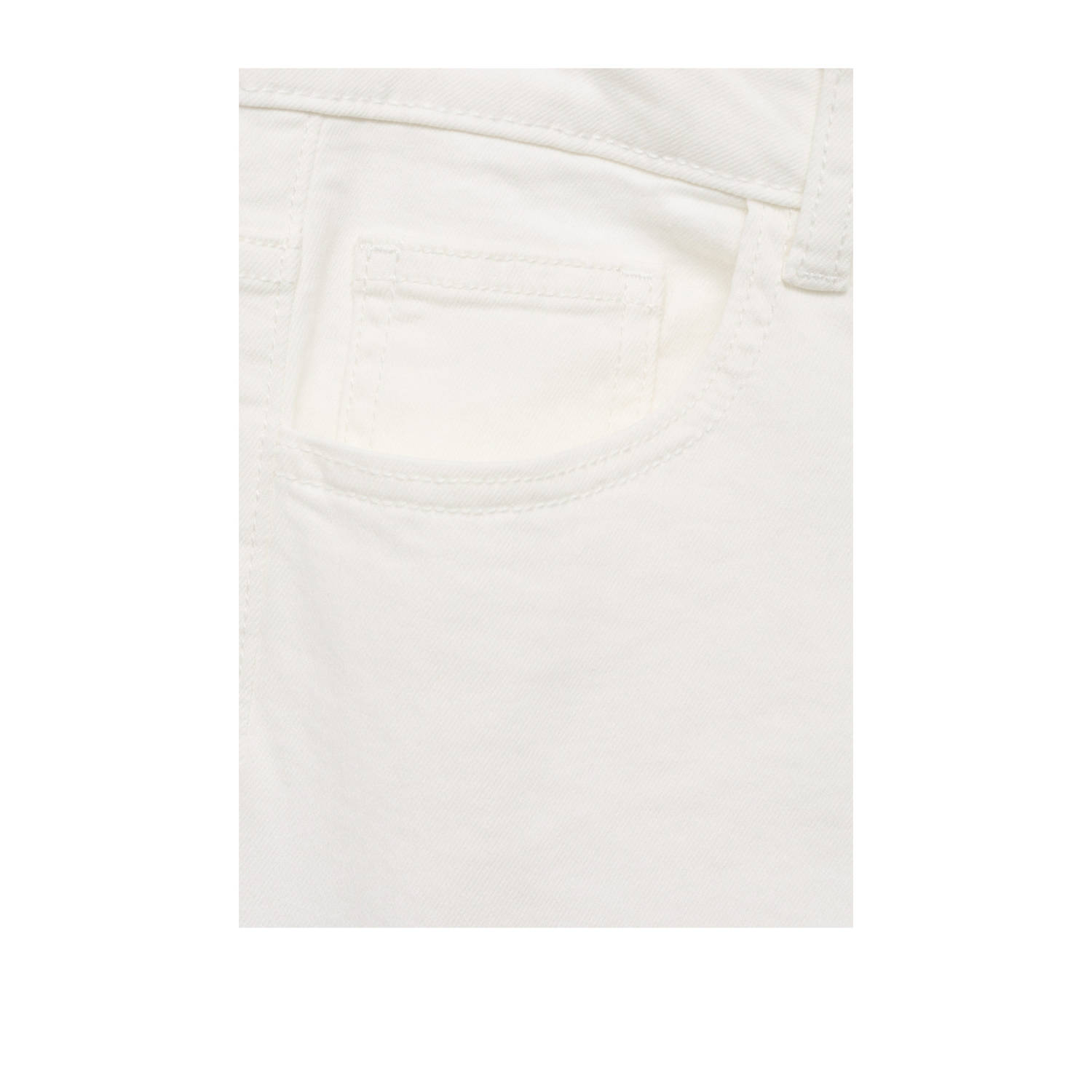 MANGO TEEN straight leg jeans wit