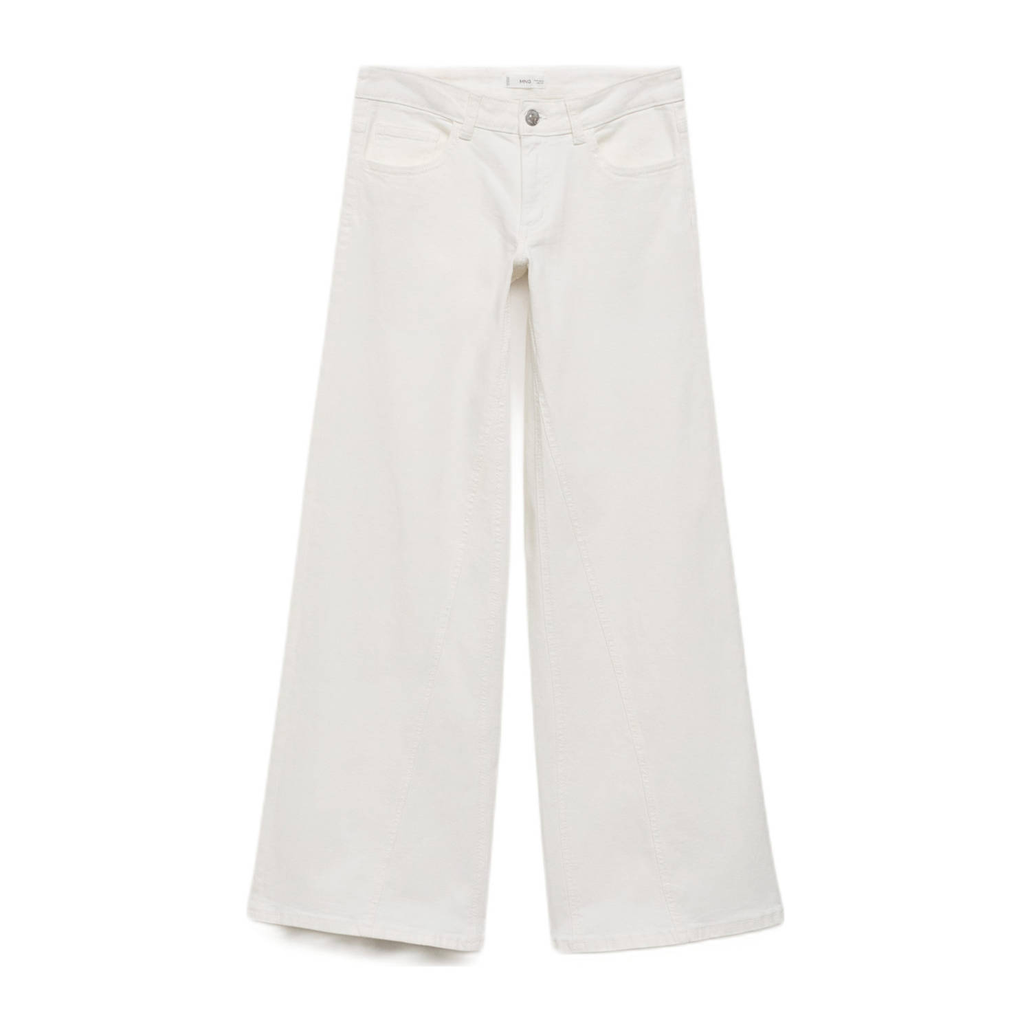 MANGO TEEN straight leg jeans wit