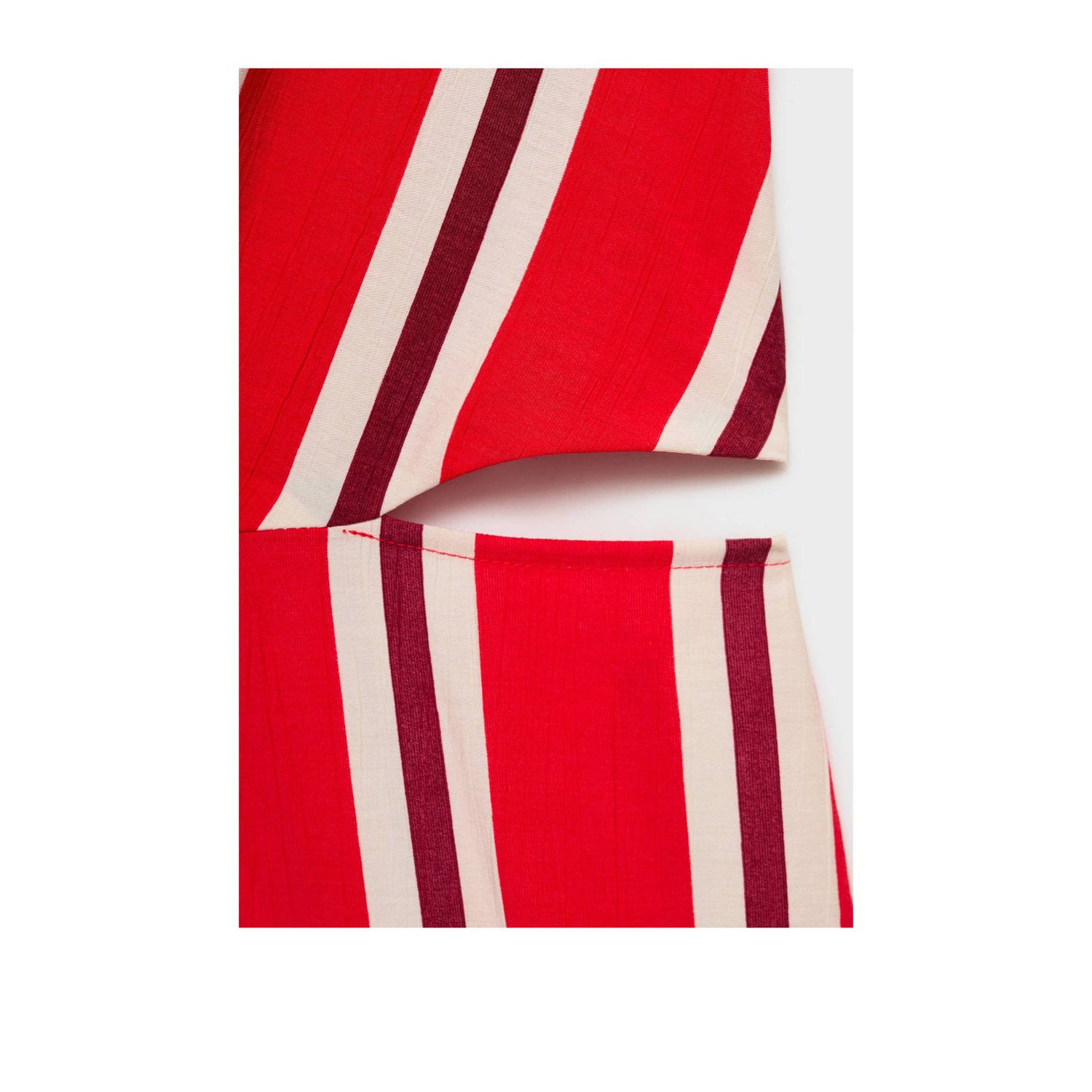 Mango rood jumpsuit