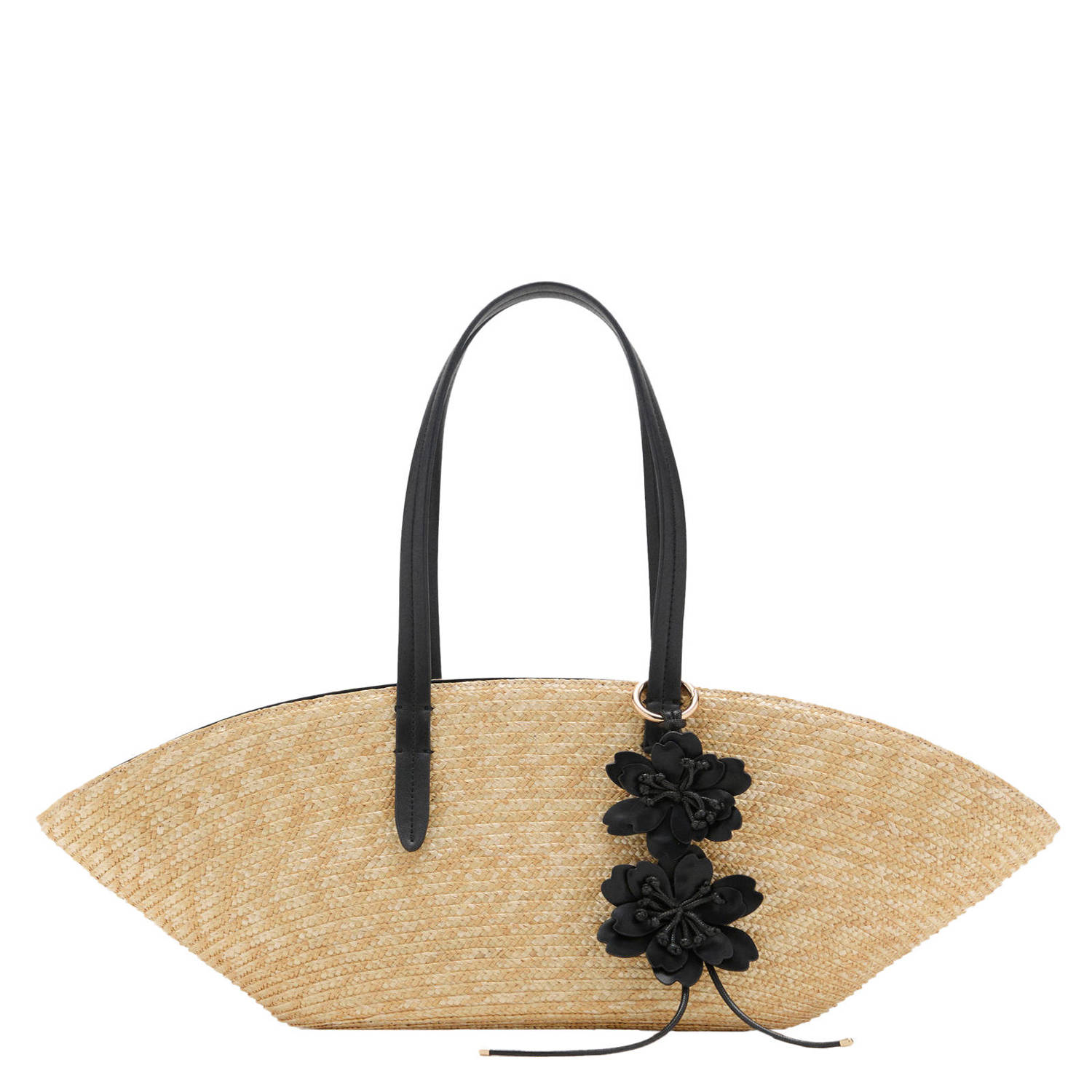 Mango schoudertas beige