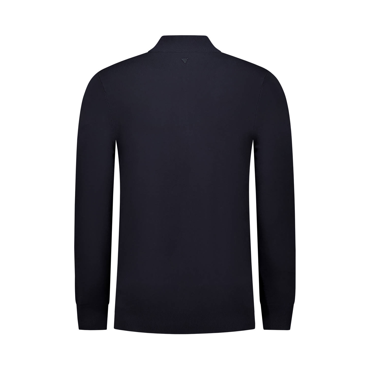 Pure Path gebreide trui donkerblauw