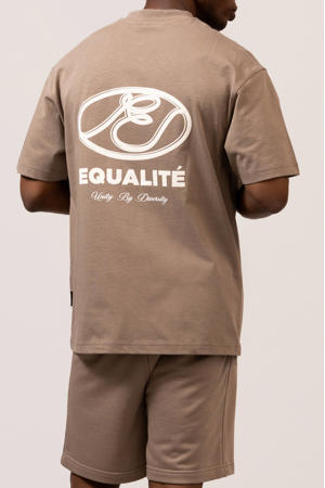 oversized T-shirt taupe