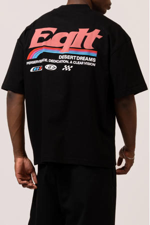 oversized T-shirt zwart