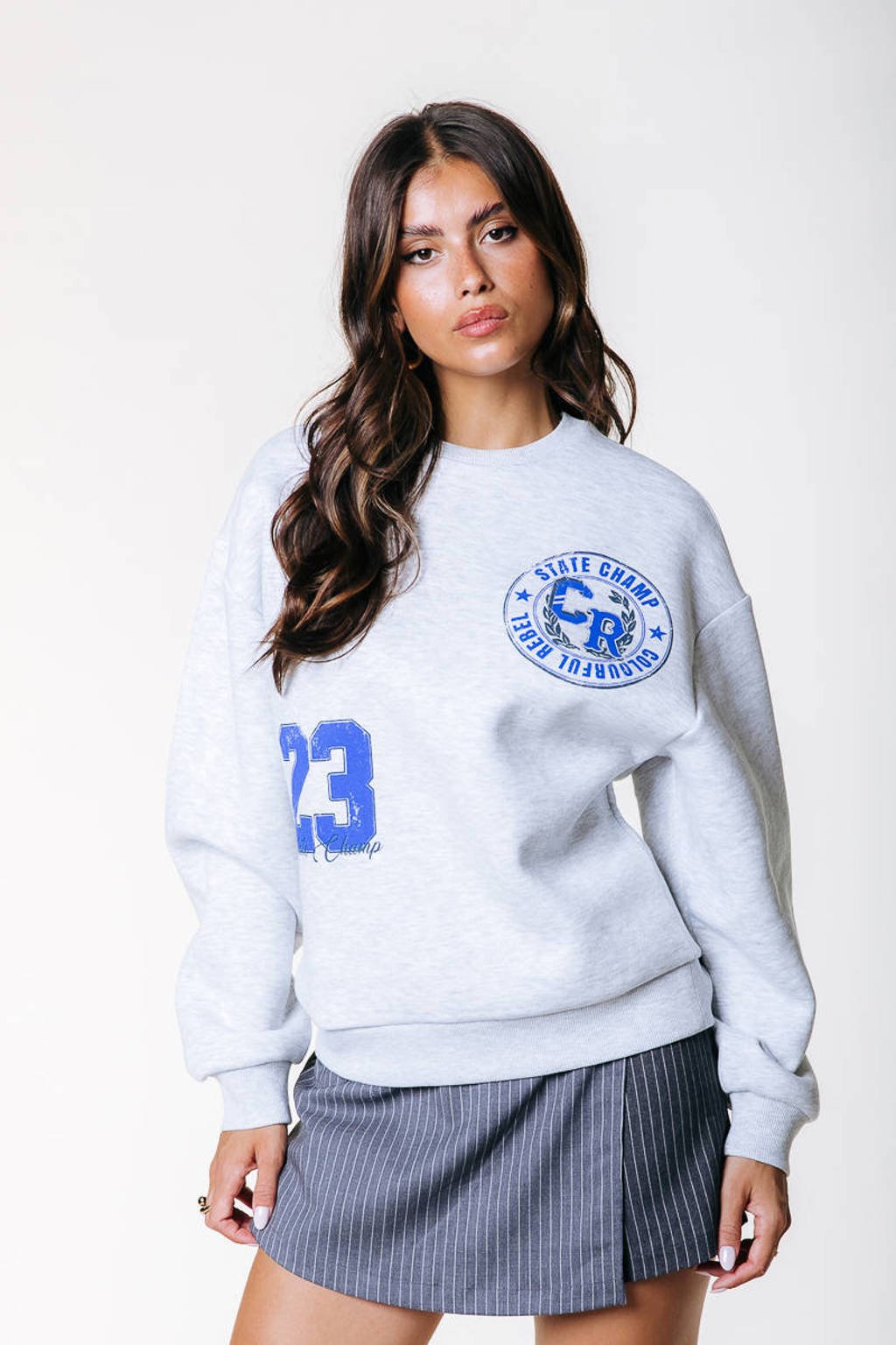 Kledingwinkel Colourful Rebel Sweater Dames Groene Colourful Rebel